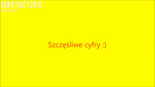 Szczęsliwe cyfry ...