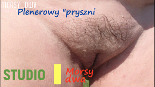 Plenerowy  "prysznic".